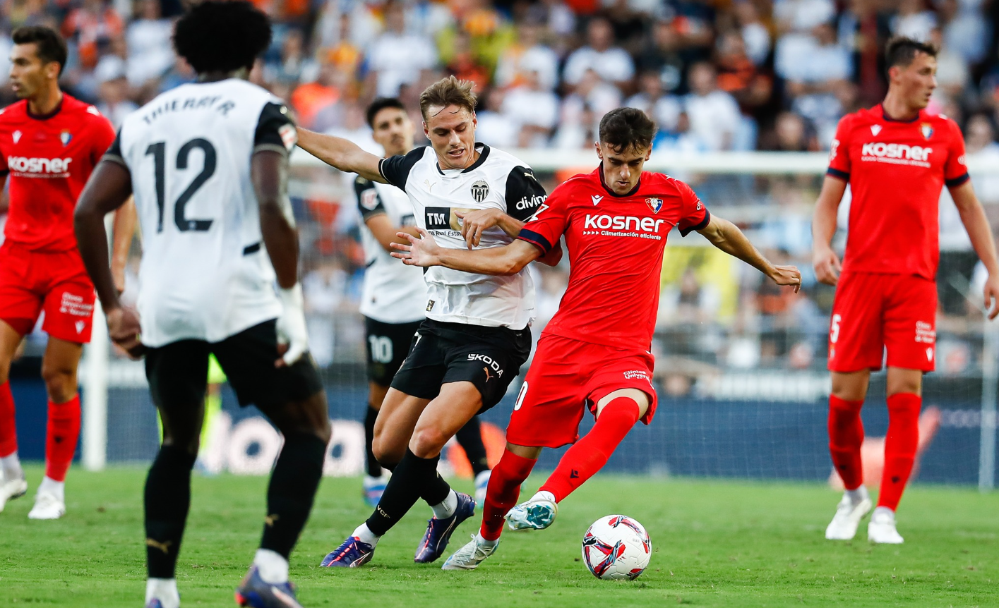 Valencia CF vs Osasuna (00:00 &#8211; 25/09) | Xem lại trận đấu